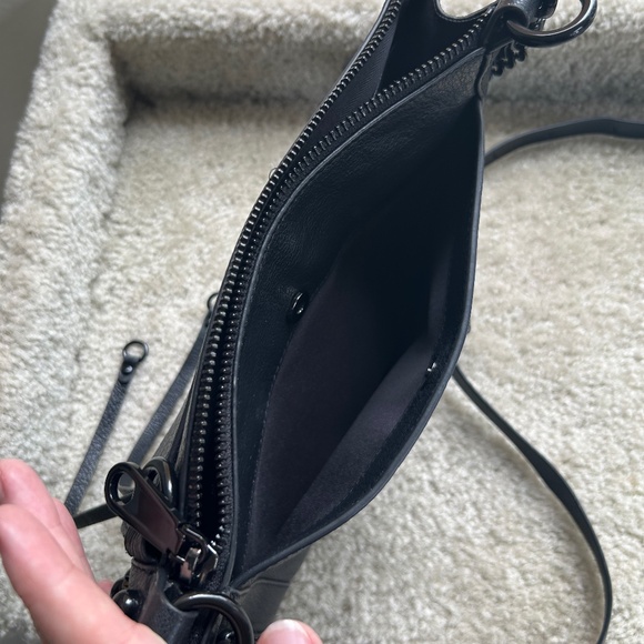 Rebecca Minkoff Leather Shoulder Bag with Stud detail - Picture 6 of 11